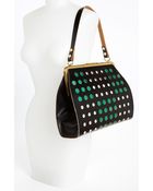 Marni Polka Dot Frame Handbag - Lyst