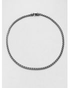 David Yurman Sterling Silver Wheat Chain Link Necklace16 - Lyst