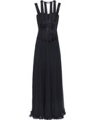 Amanda Wakeley Bead embellished Silk georgette Gown - Lyst