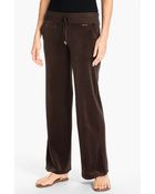 MICHAEL Michael Kors Pullon Velour Pants - Lyst