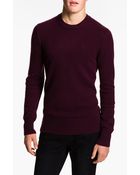 Burberry Brit Crewneck Cashmere Sweater - Lyst