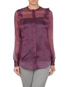 Vionnet Long Sleeve Shirt - Lyst