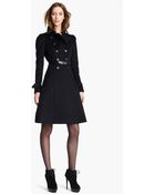 Burberry Prorsum Double Breasted Wool Cashmere Coat - Lyst