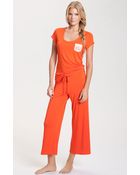 Josie Lace Trim Pajamas - Lyst