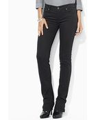 Ralph Lauren Slimming Modern Straight Jeans - Lyst