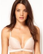 Stella McCartney Stella Lace Blush Supernatural Bra - Lyst