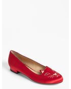 Charlotte Olympia Kitty Flat - Lyst