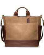 Coach Bleecker Suede Utility Tote - Lyst