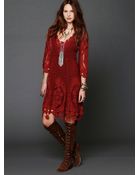 Free People Mi Amore Lace Dress - Lyst