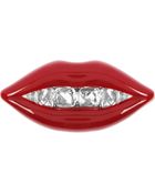 Lanvin Crystalembellished Resin Brooch - Lyst