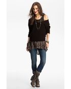 Free People Bumblebee Stripe Sweater - Lyst
