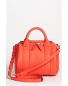 Alexander Wang Rockie Leather Satchel - Lyst