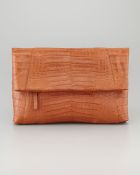 Nancy Gonzalez Foldover Clutch Bag - Lyst