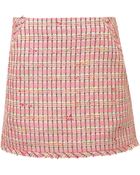 Topshop Fluro Boucle Skirt - Lyst