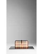 Burberry Haymarket Check Continental Wallet - Lyst
