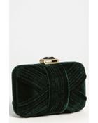 Glint Velvet Minaudiere Box Clutch - Lyst