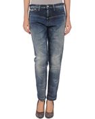 Miss Sixty Denim Trousers - Lyst