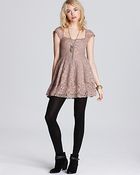 Free People Dress Rock Candy Lace - Lyst
