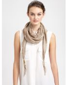 Gucci Gg Acantha Shawl - Lyst