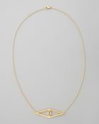 Jennifer Zeuner Evil Eye Pendant Necklace - Lyst