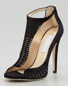 Jimmy Choo Taste Suede Wire Tstrap Sandal - Lyst