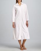 Oscar de la Renta Plush Velour Scrollwork Caftan - Lyst