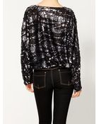 Rachel Zoe Holly Sequin Dolman Top - Lyst