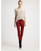 Alice + Olivia Boxy Hilo Sweater - Lyst