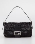 Fendi Beaded Shoulder Baguette - Lyst