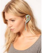 Asos Pastel Rainbow Ear Cuff - Lyst
