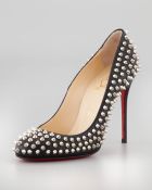 Christian Louboutin Fifi Spikes Red Sole Pump - Lyst