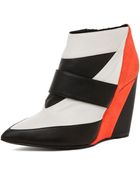 Pierre Hardy Colorblock Wedge in Trico - Lyst