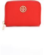 Tory Burch Robinson Zip Coin Case - Lyst