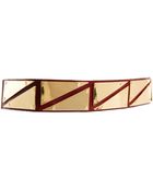 Asos Triangle Plate Detail Waist Belt - Lyst