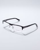 Tom Ford Acetate Halfframe Fashion Glasses - Lyst
