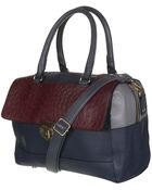 Topshop Tlock Colour Block Holdall - Lyst