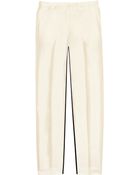 J.Crew Cropped Wool and Silkblend Twill Pants - Lyst