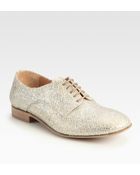 Maison Martin Margiela Glitter Laceup Oxfords - Lyst