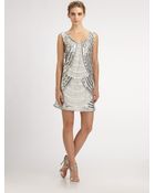 Notte By Marchesa Sequined Dress - Lyst