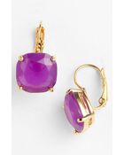 Kate Spade Boxed Drop Earrings - Lyst