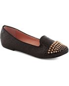 ModCloth Betsey Johnson Stud Fast Flat - Lyst