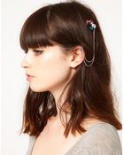 Asos Jewelled Hair Ear Cuff - Lyst