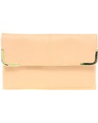 Asos Metal Corner Clutch Bag - Lyst