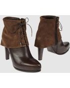 Emanuela Passeri Ankle Boots - Lyst