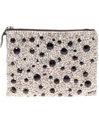 Asos Large Sequin Clutch - Lyst