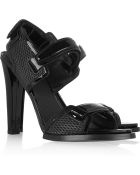 Alexander Wang Emina Patentleather Sandals - Lyst