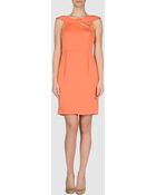 Bgn Short Dress - Lyst