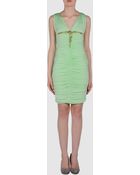 Blumarine Short Dress - Lyst