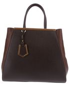 Fendi Large 2 Jours Tote - Lyst