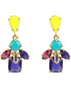 Kate Spade Kaleidoscope Floral Drop Earrings - Lyst